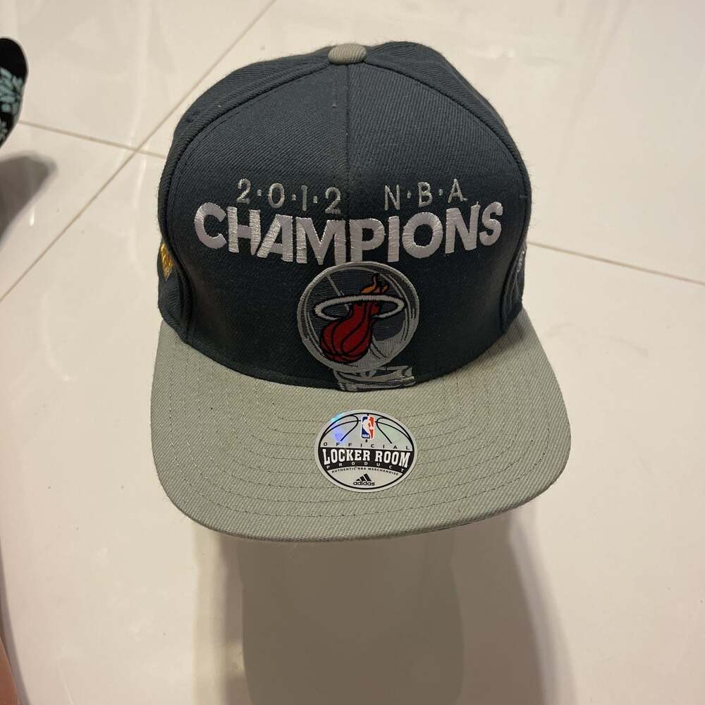 Adidas Miami Heat 2012 NBA Champions Snapback Hat